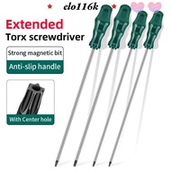 ELOK Torx Screwdriver, Extra Long T15 T20 T25 T30 Hexagon Screwdriver, Portable 400mm Home Repair Hi