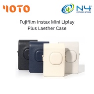 Fujifilm Instax Mini LiPlay+/Liplay Plus Leather Case Cover with Shoulder Strap for Fujifilm Instax 