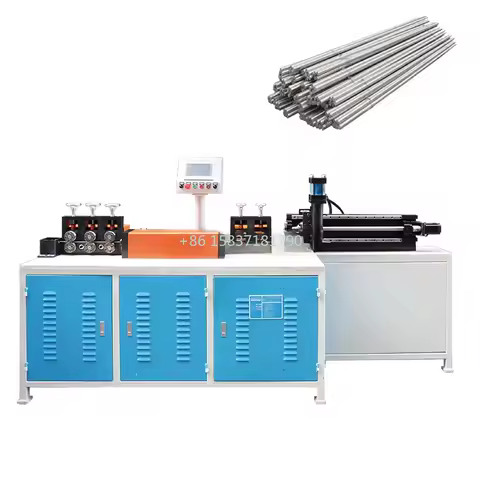 Metal Steel Bar Cutting Machine 2-12mm CNC Automatic Steel Bar Straightener and Cutting Rebar Cutter