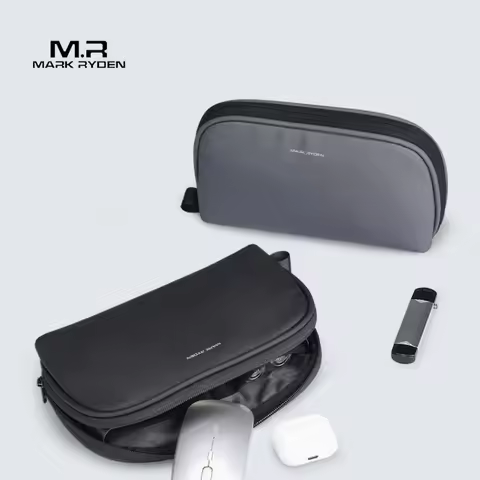 Multi-function Waterproof Storage Bag Man Business Traveling Wash Bag High Street Clutch Bag Casual 