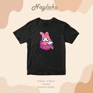 Naylaku Melody Unisex Baby & Kids T-Shirts for Ages 6 Months - 9 Years Girls & Boys Clothing