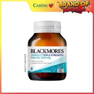 BLACKMORES OMEGA-3 TRIPLE STRENGTH FISH OIL 1500MG 30S