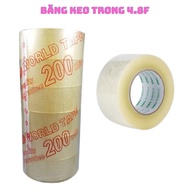 4.8F clear tape 5cm clear tape