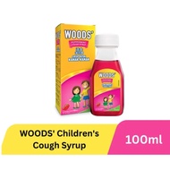 Woods' Strawberry Cough Syrup (100ml) Children Cough Syrup