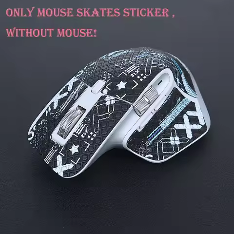 Half Stickers Full Set DIY Mouse Skin Mouse Skates Side Stickers Anti-slip Tap for Logistic MX Maste