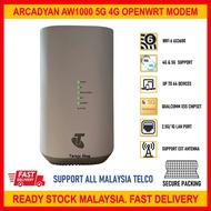 Arcadyan Telstra AW1000 5G Modem X55 WiFi 6 AX3600 160MHz Gigabit Ethernet Port 2.5Gbps Openwrt QWRT