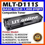 Samsung MLT-D111XL Laser Toner Cartridge for SL-M2020 SL-M2020W SL-M2022 SL-M2022W SL-M2026 SL-M2060