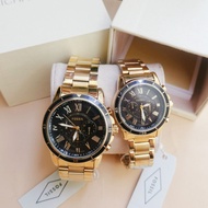 Fossil stainless steel waterproof fashion watch for men women couple watch like automatic No tarnish