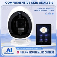 3D Skin Scanner Care Facial Analyzer Monitor Machine Magic Mirror Portable Testing English Detector 