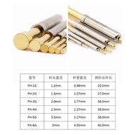 PCB Test Probe PH-1G 2G 3G 4G 5G 6G Flat Head PCB integrated Test Probe 1.2/1.5/2/2.5/3.5/5MM (10 pi