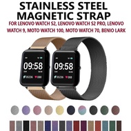 Ready Stock] Stainless Steel Magnetic Strap Band for Smart Watch Lenovo S2 / S2 Pro / Lenovo Watch 9