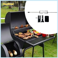Grill Rotisserie Kit Automatic Rotating Portable for Most Grill Grill Forks Complete Holders Electri