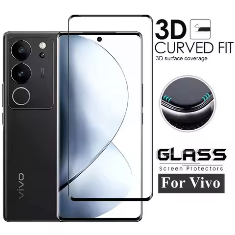 Full Cover Glass For Vivo V29 Pro Screen Protector For Vivo V29 Pro Tempered Glass Protective Phone 