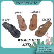 FASHION CUTZ women sandal heel wedges / kasut tinggi wedges perempuan -7126