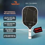 Vợt Pickleball Six Zero Quartz Chính Hãng - Smash Uy Lực Kiểm Soát Tốt - Lõi Composite Siêu Nhẹ