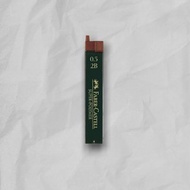 【Faber-Castell】自動鉛筆芯 2B 0.5mm-12支裝-5入 (原廠正貨)