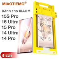 Bộ 3 Miếng Bảo Vệ Màn Hình Cho XIAOMI 15S/15Ultra/14Ultra/15Pro/14/15 Ultra - Định Vị Không Bụi Với