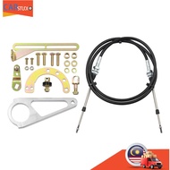 ACAGALA 2 Inch Column Cable Shift Linkage Kit Replacement for GM TH350/TH400/700R4/TH200/2004R/4L60/