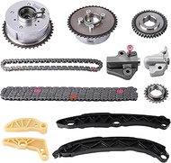 Timing Chain Kit Camshaft VVT Gear Compatible with 2011-2014 Kia Optima, 2010-2014 Hyundai Sonata G4