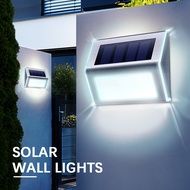Solar Led Light Outdoor Street Garden Decoration Lights IP65 Waterproof Motion Sensor Wall Lamps Stainless Landscape Lighting