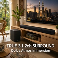 Samsung HW-Q600F 3.1.2ch Q-Series Soundbar Wireless Subwoofer Dolby Atmos DTS:X Home Theater Audio
