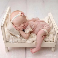 Photo Wooden Bed Photo Studio Baby Photo Old Baby Small Bed Props Hundred Days Children Newborn PPOY