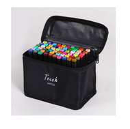 Bút màu dạ marker 60 cây màu Touch tặng kèm túi