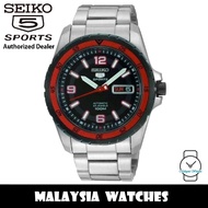 Seiko 5 Sports SNZG73J1 Made in Japan Automatic Black Dial Hardlex Crystal Glass Stainless Steel Men's Watch