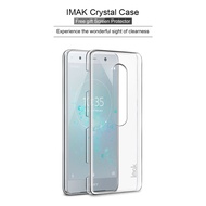 [SG] Sony Xperia XZ2 Premium - Imak Crystal Clear Hard Case Transparent Casing Cover Full Coverage *Free Screen Protecto