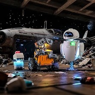 YEABRICKS LED Light for Lego-43279 Disney Wall-E and EVE Building Blocks Model (Building Set NOT Inc