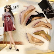 nted Toes Exude A Ladylike And Versatile Style. Sexy Patent Leather Youth Party Smooth Single Shoes