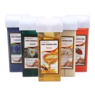 脱毛蜡条暖蜡便捷式蜜蜡手持支装蜡滚珠蜡身体清洁100g多选Hair removal wax strip warm wax portable beeswax handheld support dkwdf