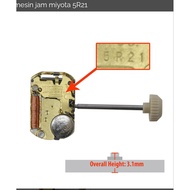 MESIN Miyota 5R21 5R 21 2 Needle Watch Movement