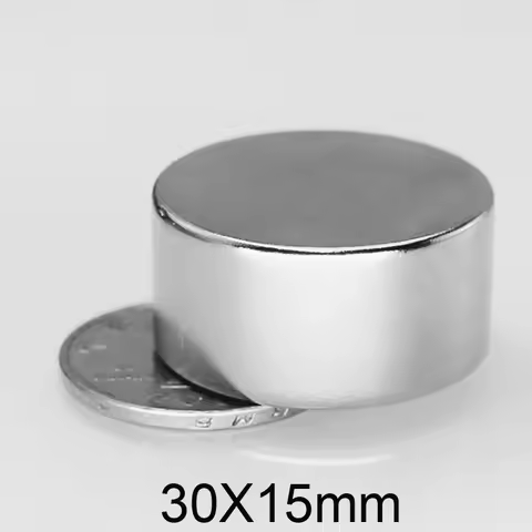 30x15mm Big Powerful Magnets Strong Disc Magnets For Fridge, DIY, Building, Scientific, Craft, Educa