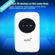 HSHELANXB 4/5G Portable Router, Pocket WiFi 300Mbps Pocket Mobile Hotspot, USB Powered Asian/Europea
