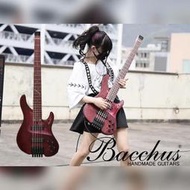 【又昇樂器 . 音響】預購 日本 Bacchus WOODLINE5AC-HL Fami 無琴頭 貝斯