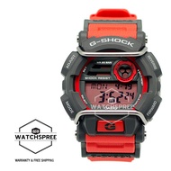 Casio G-Shock Standard Digital Red Resin Watch GD400-4D GD-400-4D