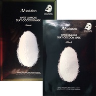 JM Solution Water Luminous Silky Cocoon Mask Black 10ea/20ea/30ea