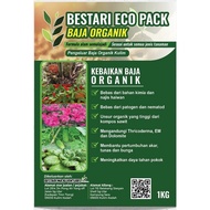 Baja organik tanpa najis untuk sayuran, pokok limau, anak durian  (Bestari Ecopack)