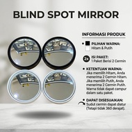 AH 360 Degree Car Motorcycle Blind Spot Rearview Mirror HD Blind Spot Blind Spot Rearview Mirror wit