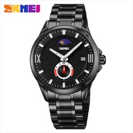 Jam Tangan Analog Pria SKMEI 9326 Stainless Steel Water Resist