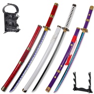 Bamboo Anime Cosplay Swords：Roronoa Zoro/Kitetsu/Yama Enma/Trafalgar Law/Kozuki Oden/Edward Newgate,