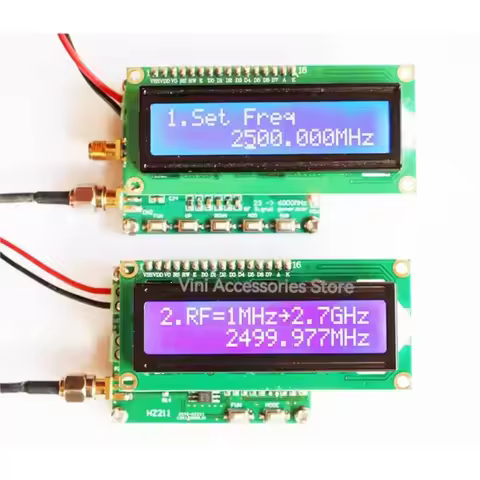 NEW High precision pulse accumulation counter for frequency meter 1Hz-2.7GHz