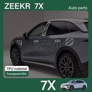 Suitable for 2025 Zeekr 7x/Car door handle protective film / exterior camera side protective film / 