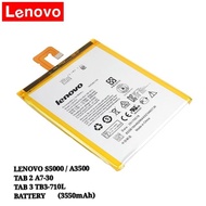2020 BATERI LENOVO S5000 / A3500 / TAB 2 A7-30 / TAB 3 TB3-710L ( L13D1P31 ) HIGH QUALITY REPLACEMEN