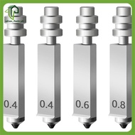 [edison_fowler.ph] 4PK 0.4MM 0.4MM 0.6MM 0.8MM Nozzle for  X Hotend Nozzle Hardened Steel Quick Swap