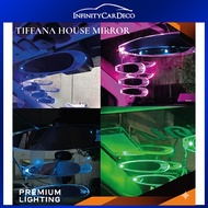 Tiffana House Interior Rearview Mirror Surfboard - For Car, Room, or House (Big Mama 33cm)