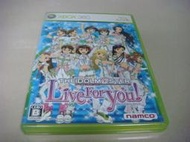 遊戲殿堂~XBOX360『偶像大師 Live for You!』日版中古良品