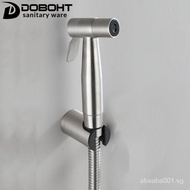 DOBOHT Bathroom 3 in 1 SUS304 Stainless Steel Bidet Spray Toilet Bidet Rinse Set with Holde.SET-SF015SS