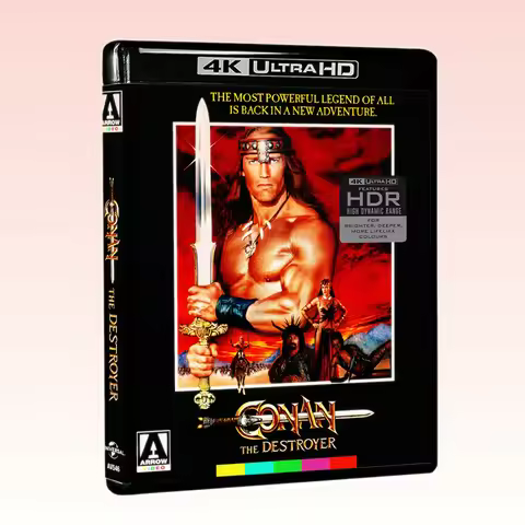4K UHD Conan the Destroyer 1984 Blu-ray Cinema Disc PS5 XSX Dolby Vision Atmos
